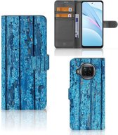 Magnet Case Xiaomi Mi 10T Lite Telefoonhoesje Wood Blue