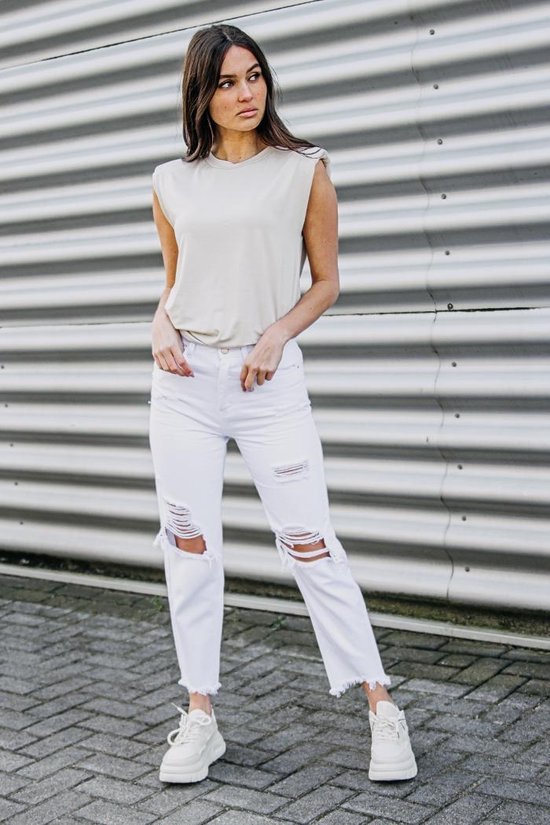 Witte mom jeans | bol.com