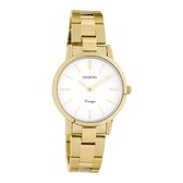 OOZOO Vintage series - Gouden horloge met gouden roestvrijstalen armband - C20113 - Ø30