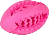 Hondenspeelgoed Foam Dina Rugby Roze - 13 cm - Zwart - 13 x 6 x 6 cm