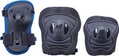 K2 Raider PRO skeeler/ skate beschermers - 3 stuks - blauw/zwart - maat S