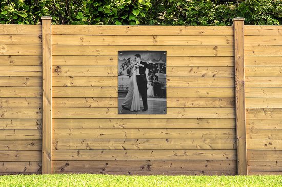 Déconnecter la toile lâche affiche de jardin de valse