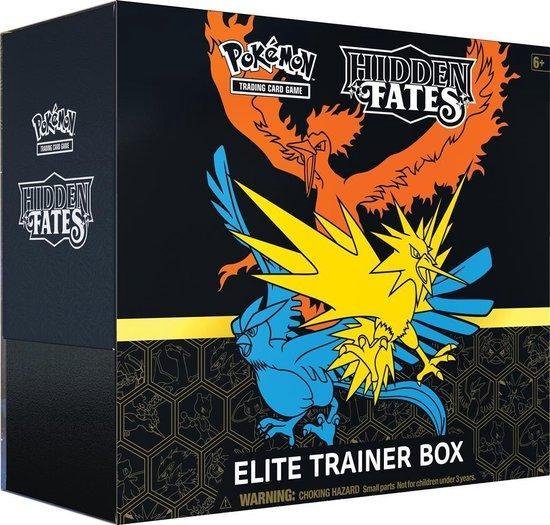 Afbeelding van het spel Pokemon Hidden Fates Elite Trainer Box