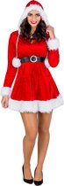 dressforfun - Vrouwenkostuum Mrs. Santa Claus XL - verkleedkleding kostuum halloween verkleden feestkleding carnavalskleding carnaval feestkledij partykleding - 300309