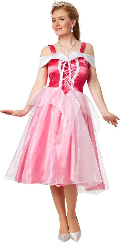 dressforfun - Kostuum prinses Aurora S - verkleedkleding kostuum halloween verkleden feestkleding carnavalskleding carnaval feestkledij partykleding - 301873