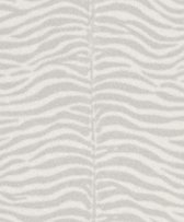 Rasch Muster Behang 865806 Zebra Grijs