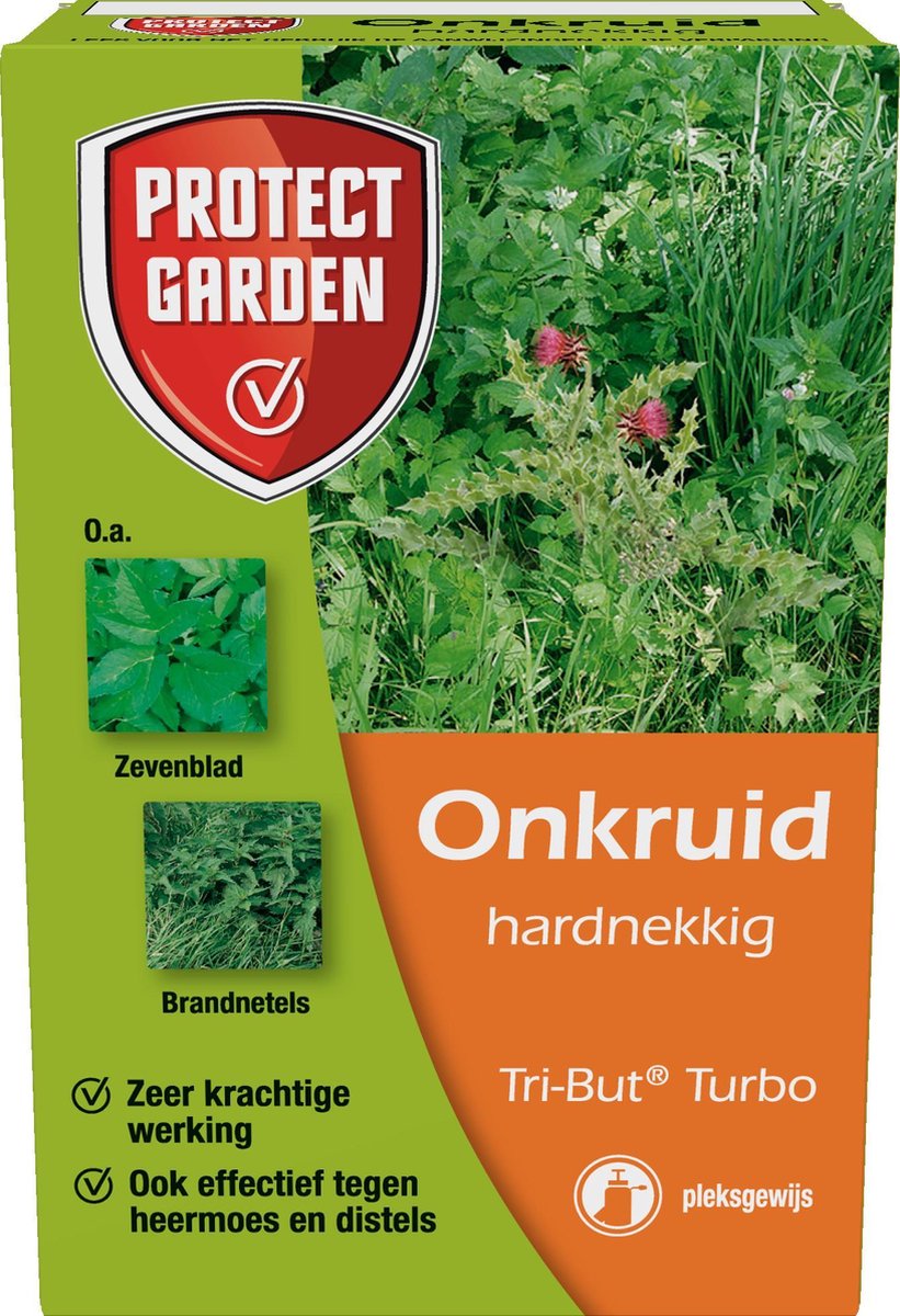 Protect Garden Tri-But Turbo Onkruid Bestrijdingsmiddel - 100 ml - Onkruidverdelger tegen Hardnekkige Onkruiden