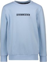 Seven-One-Seven Jongens sweaters Seven-One-Seven Simon round neck sweater Dream blue 158/164