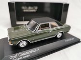 Opel Commodore A 1966 Groen Metallic 1-43 Minichamps Limited 4320 Pieces