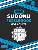 Hard Sudoku Puzzle Book For Adults Vol 5