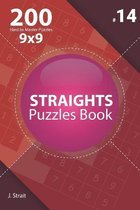 Straights - 200 Hard to Master Puzzles 9x9 (Volume 14)