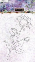 Studio Light • Clear Stamp Time to Relax 2.0 Rose nr.21