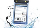 Waterdichte hoes o.a. voor eReader en kleinere tablets, +/- 7 inch tot 8 inch, max. passende maat 201 x 140mm (waterproof)