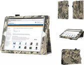 Stand Case voor uw Apple iPad Mini (3 / Retina), Bescherm Hoes met Camouflage-print
