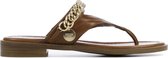 Bronx  Slippers / Teenslipper Dames - 84900-j - Cognac - Maat 39