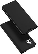 Luxe zwart agenda wallet hoesje Samsung Galaxy A32 4G