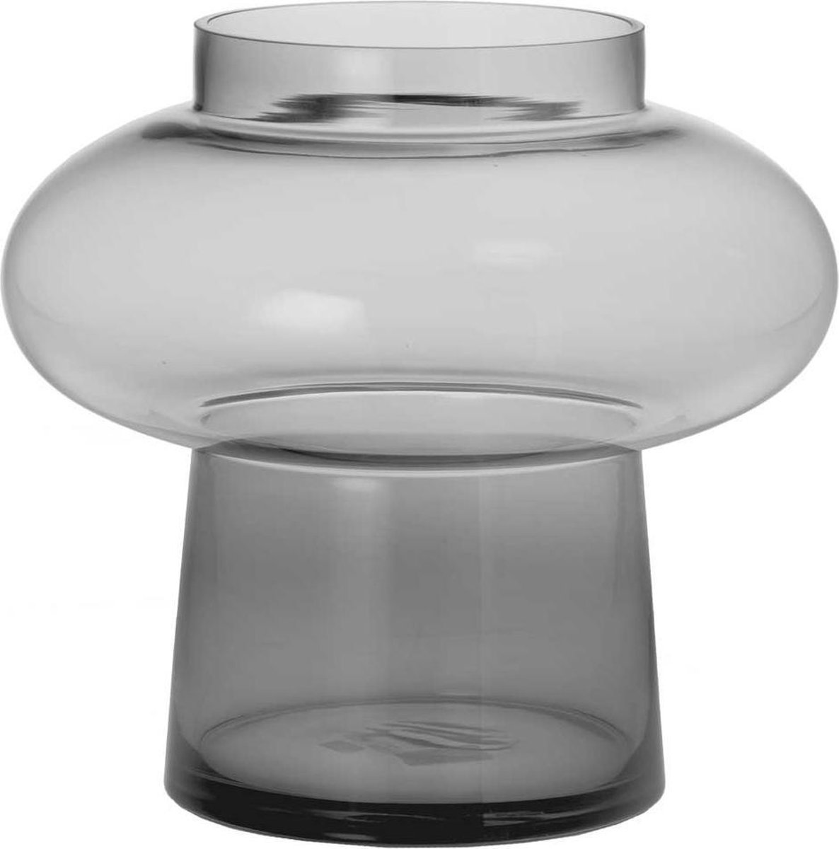 Riverdale - Vaas Lune smoke 25 cm Grijs