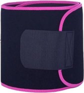 Zweetband Buik Afvallen met Afslankband | Sauna Belt Afslankgordel |Keuze uit 4 kleuren (Roze)