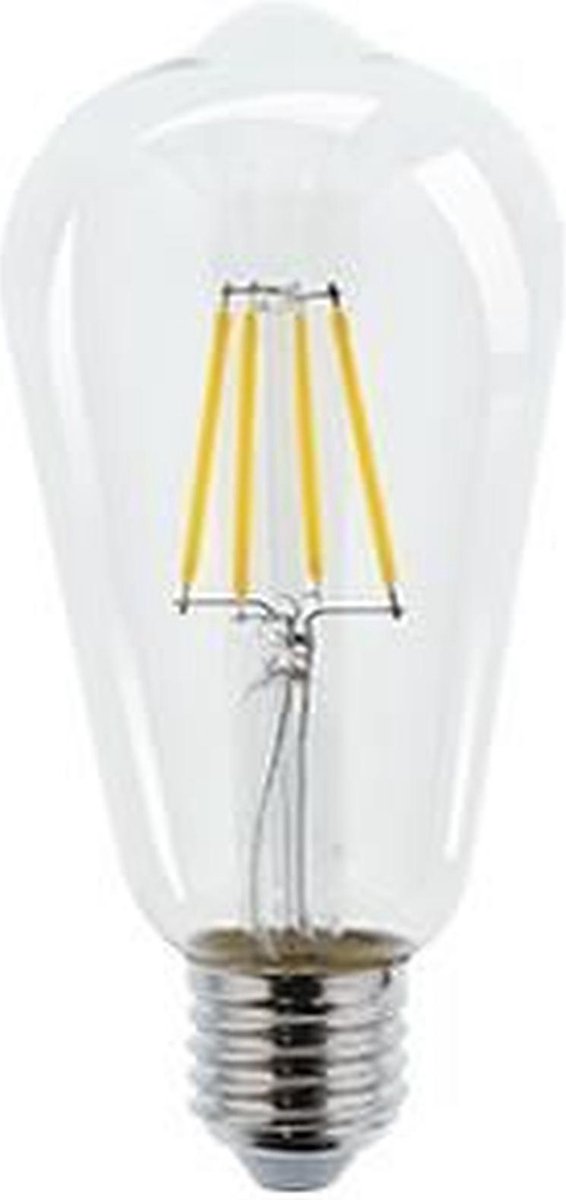 Energetic LED ST64 Edison filament E27 4.6W 2700K 230V - Helder - Warm Wit
