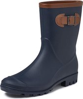 Gevavi boots - Laura Dameslaars - Dames regenlaarzen - PVC blauw - Maat 41