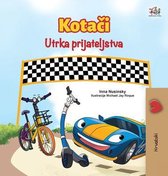 Croatian Bedtime Collection-The Wheels The Friendship Race (Croatian Book for Kids)