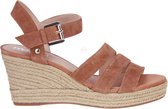 Geox Cognac Sandaal Wedge