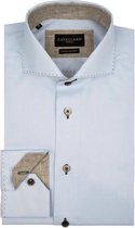 Cavallaro Napoli - Heren Overhemd - Colombo Overhemd - Lichtblauw - Maat 42