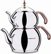 Korkmaz Hanedan Turkse theepot (1.1lt - 2.0lt.) - Rosegold