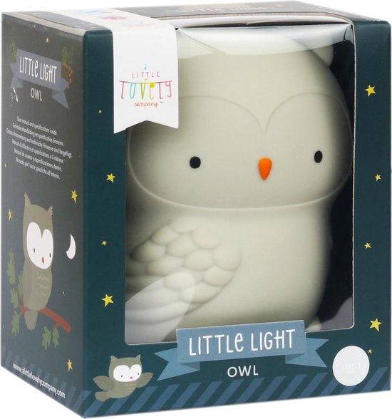 Lampje kinderkamer / kinderlampje: Uil - A Little Lovely Company van Merkloos — afbeelding 5
