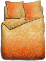 Dekbedovertrek Ornament Yellow Orange - Lits Jumeaux - 240 x 200/220