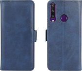 Huawei Y6p Hoesje - Mobigear - Slim Magnet Serie - Kunstlederen Bookcase - Blauw - Hoesje Geschikt Voor Huawei Y6p