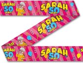 Paperdreams - Party Tape - Sarah 50 Jaar (12 m)