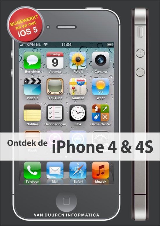Cover van het boek 'Ontdek de iPhone 5' van H. Temmink