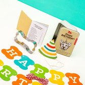 Kikkerland Feestpakket - Voor je puppy en hond - Happy Birthday versiering