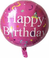 Happy Birthday ballon | Happy Birthday | Ballon | Roze
