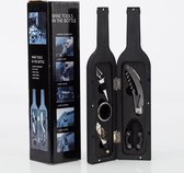 Wijn accessoires - wijn set - Luxe wijn set - Wijn fles - Wine tools - wine - 5-delige wijn set - Wijn schenker - Wijn stopper - Kurken trekker - Cadeau - Cadeau set - Cave & Garde