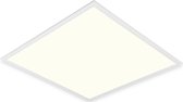 LED Paneel - Igna Clena - Dimbaar - 60x60 Natuurlijk Wit 4000K - 40W Inbouw Vierkant - Mat Wit - Flikkervrij