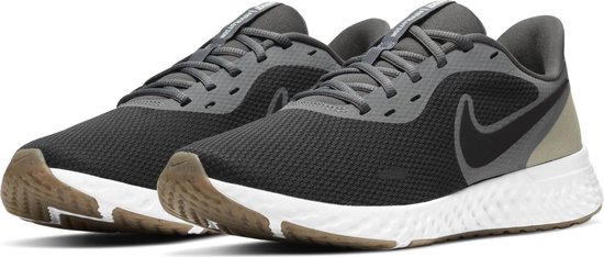 Nike Revolution 5 Sportschoenen - Maat 42.5 - Mannen - zwart/grijs/groen |  bol.com