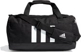 adidas - 3-Stripes Duffel Bag S - Zwarte Sporttas-One Size