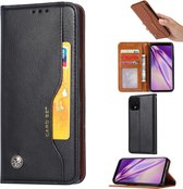 Voor Google Pixel 4 XL Kneed Skin Texture Horizontaal Flip Leren Case met Fotolijst & Houder & Kaartsleuven & Portemonnee (Zwart)