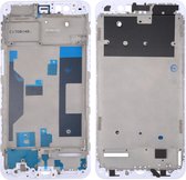 Voorste behuizing LCD Frame Bezel Plate voor OPPO R11 Plus (wit)