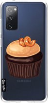 Casetastic Samsung Galaxy S20 FE 4G/5G Hoesje - Softcover Hoesje met Design - The Big Cupcake Print