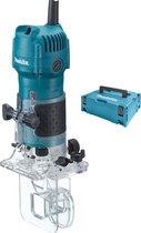 Makita 3710J kantenfrees in Mbox - 570W - 6mm