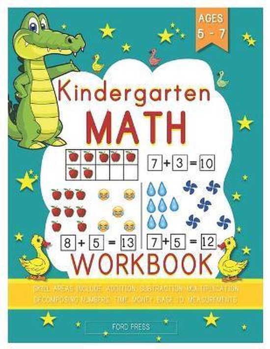 Kindergarten Math Workbook, Ford Press 9798648063129 Boeken