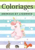 Coloriages animaux et licornes