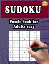 sudoku puzzle book for adults easy 100+ pages