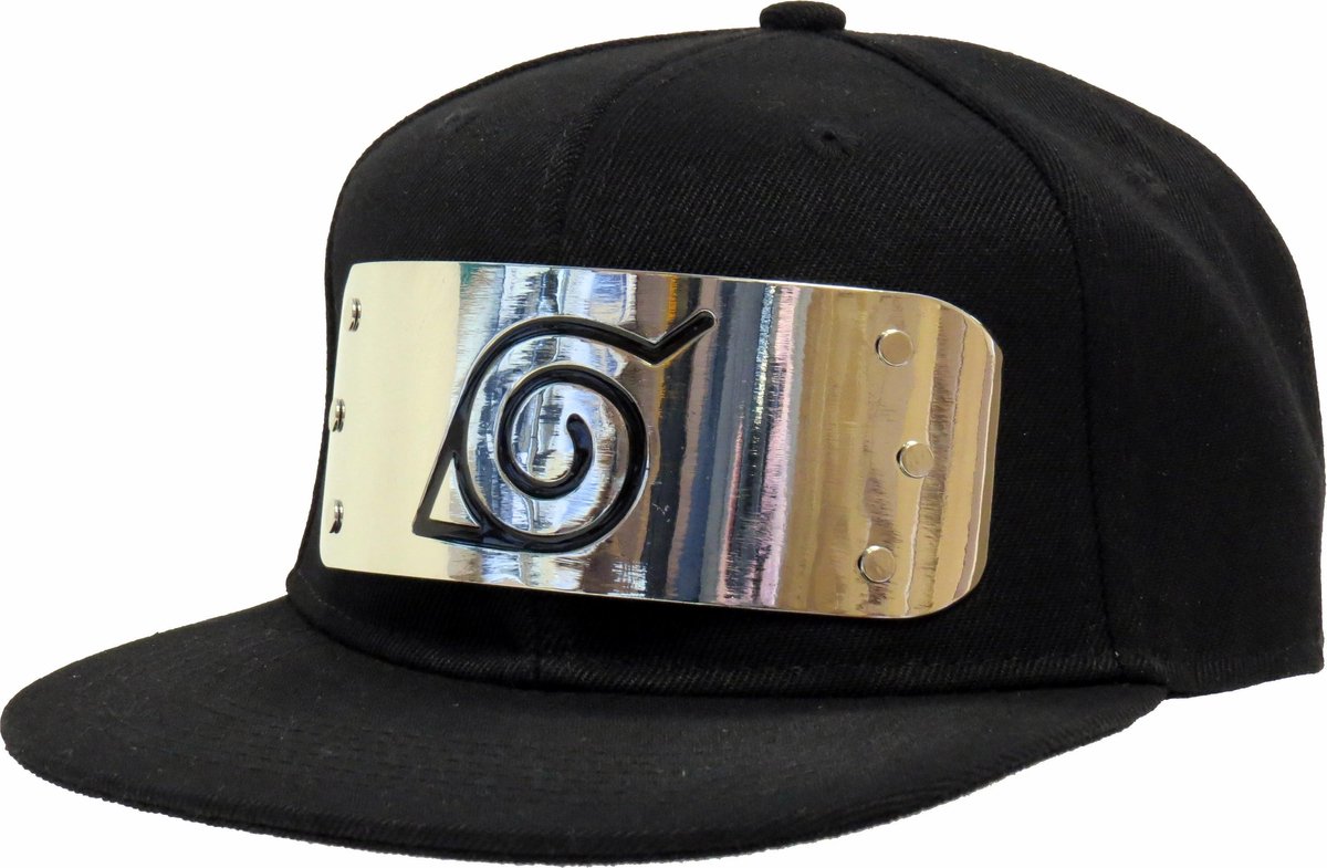 NARUTO - Konoha Metal Badge - Cap