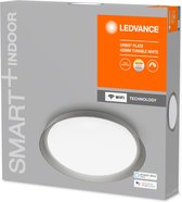 LEDVANCE Armatuur: voor plafond, SMART+ instelbaar wit / 24 W, 220…240 V, stralingshoek: 110, instelbaar wit, 3000…6500 K, body materiaal: polymethylmethacrylate (pmma, IP20