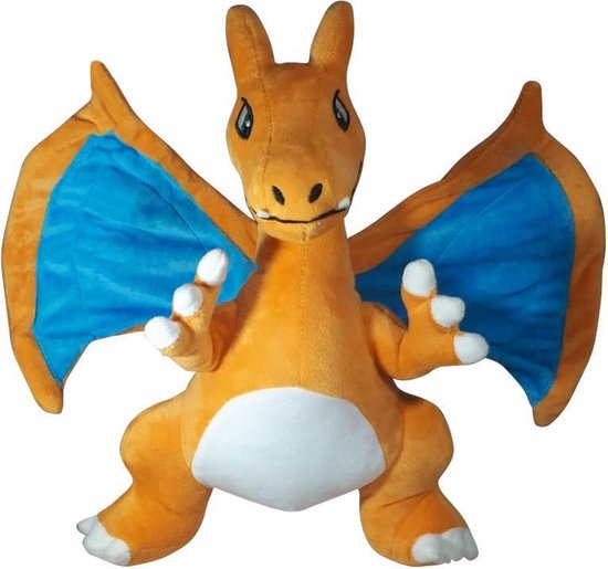 Bol Com Charizard Pluche Pokemon Knuffel 30 Cm Bekend Van De Pokemon Kaarten Sword En Shield
