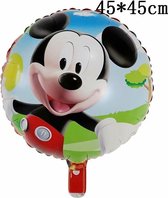 Ballon Met Rietje,Helium Ballonnen Mickey,Verjaardag Decoratie Ballon 45x45cm & Straw